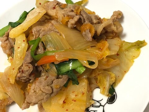 野菜マシマシ!豚キムチ